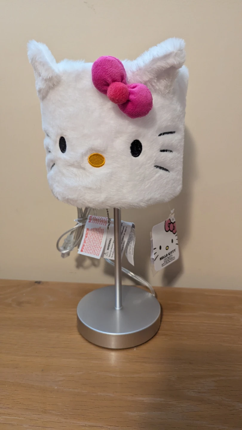 Hello Kitty Plush Table Lamp