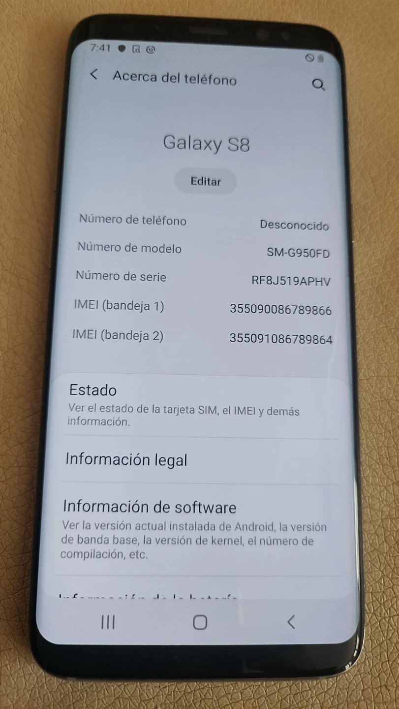 Samsung Galaxy S8 Smartphone SM-G950FD - photo 4