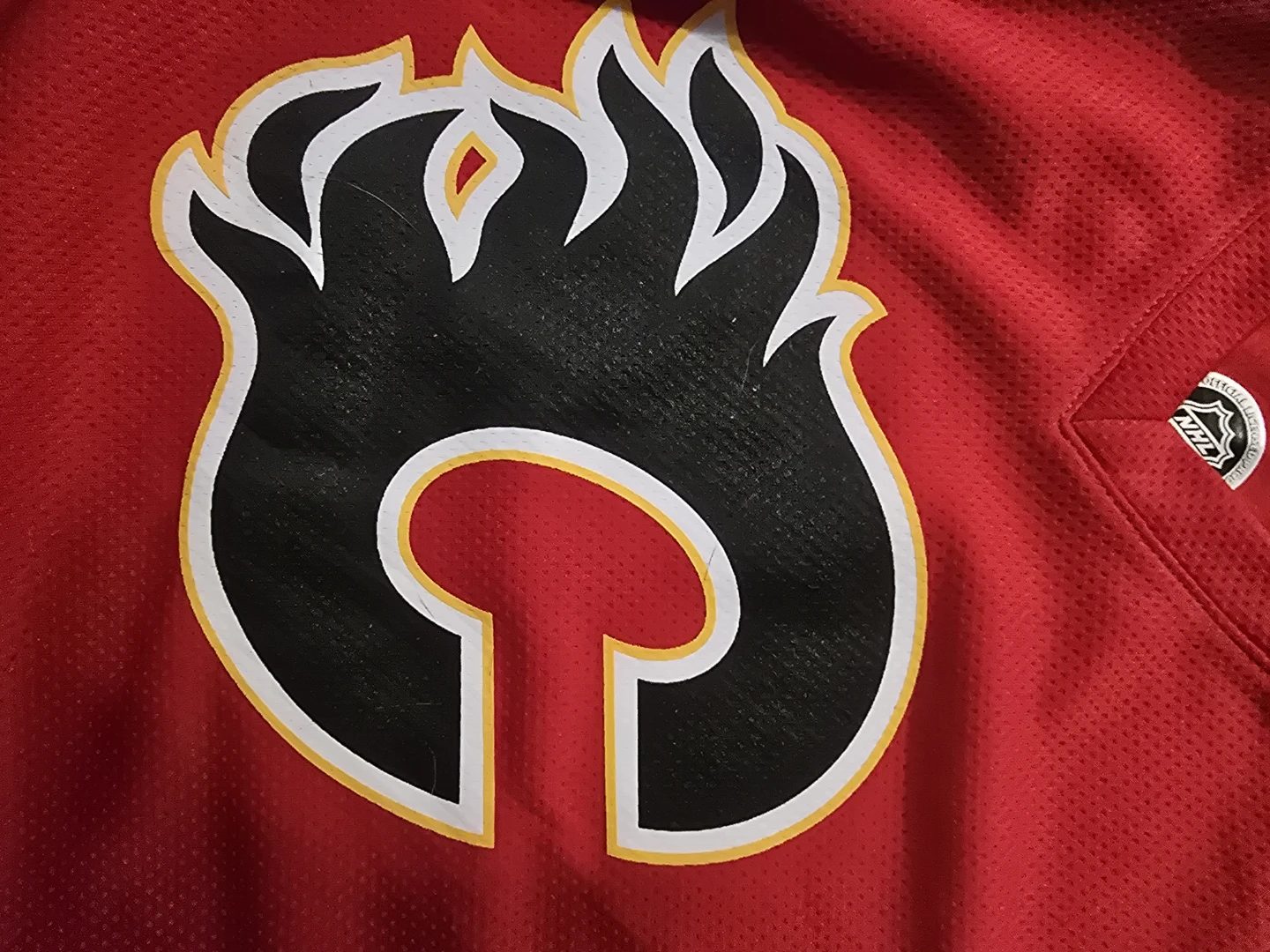 Official NHL Licensed Calgary Flames GAUDREAU #13 Jersey - photo 4