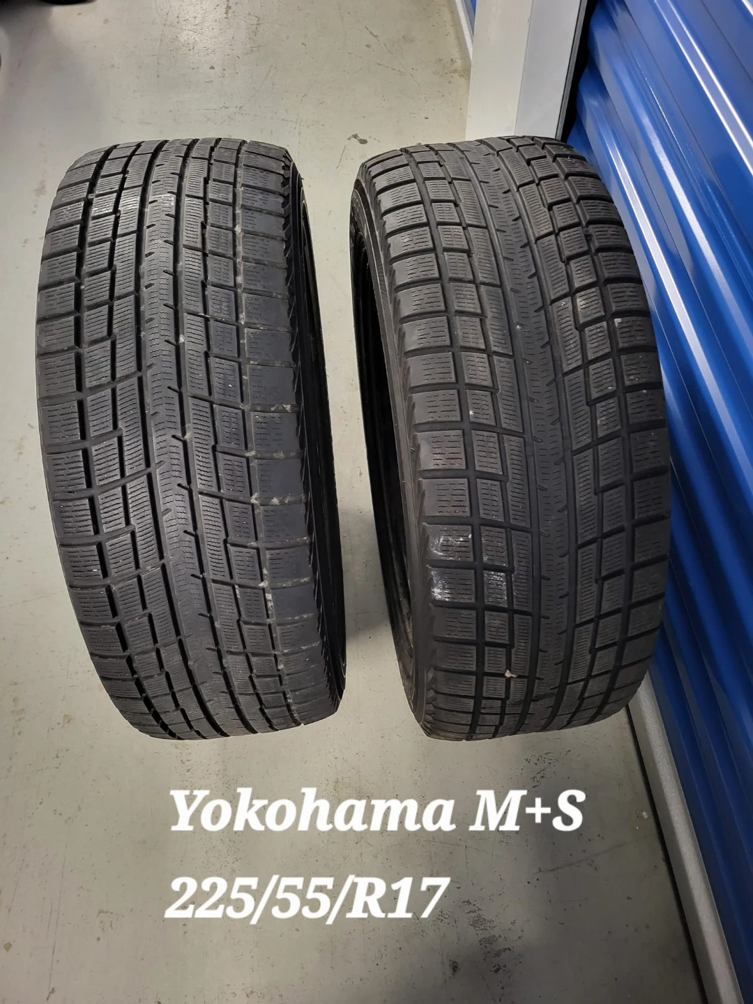 Yokohama IceGuard 225/55/R17 Tires with Rims