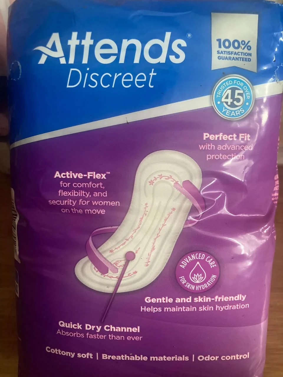 Attends Discreet Bladder Control Pads