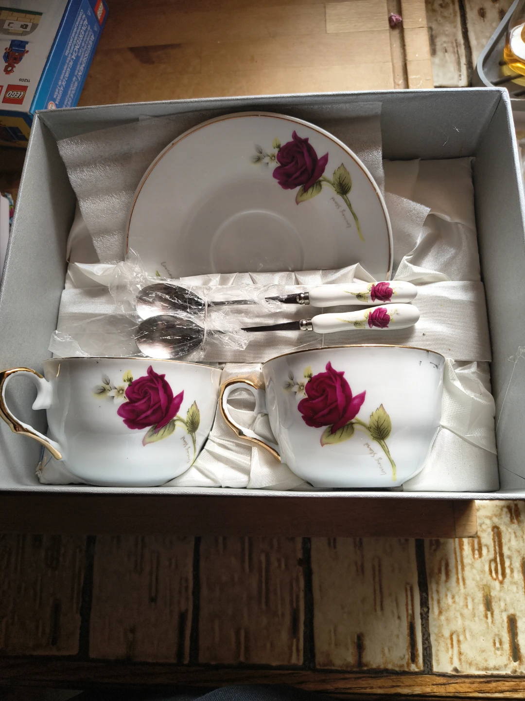 ACE Gift Collection Rose Tea Cup Set