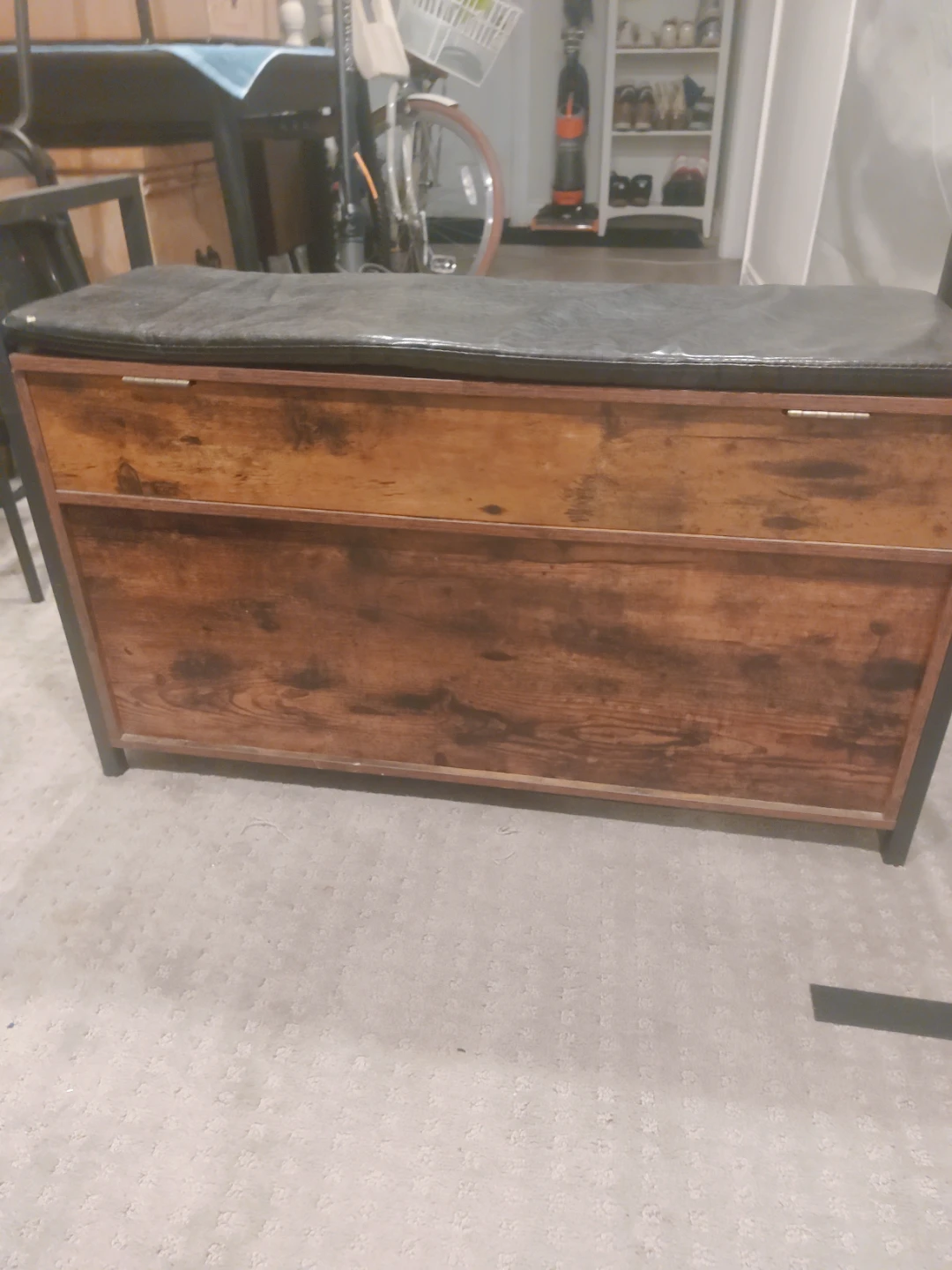 Entryway Storage Bench with Seat - photo 2