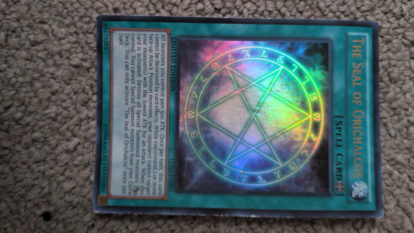 Yu-Gi-Oh! The Seal of Orichalcos LC03-EN001