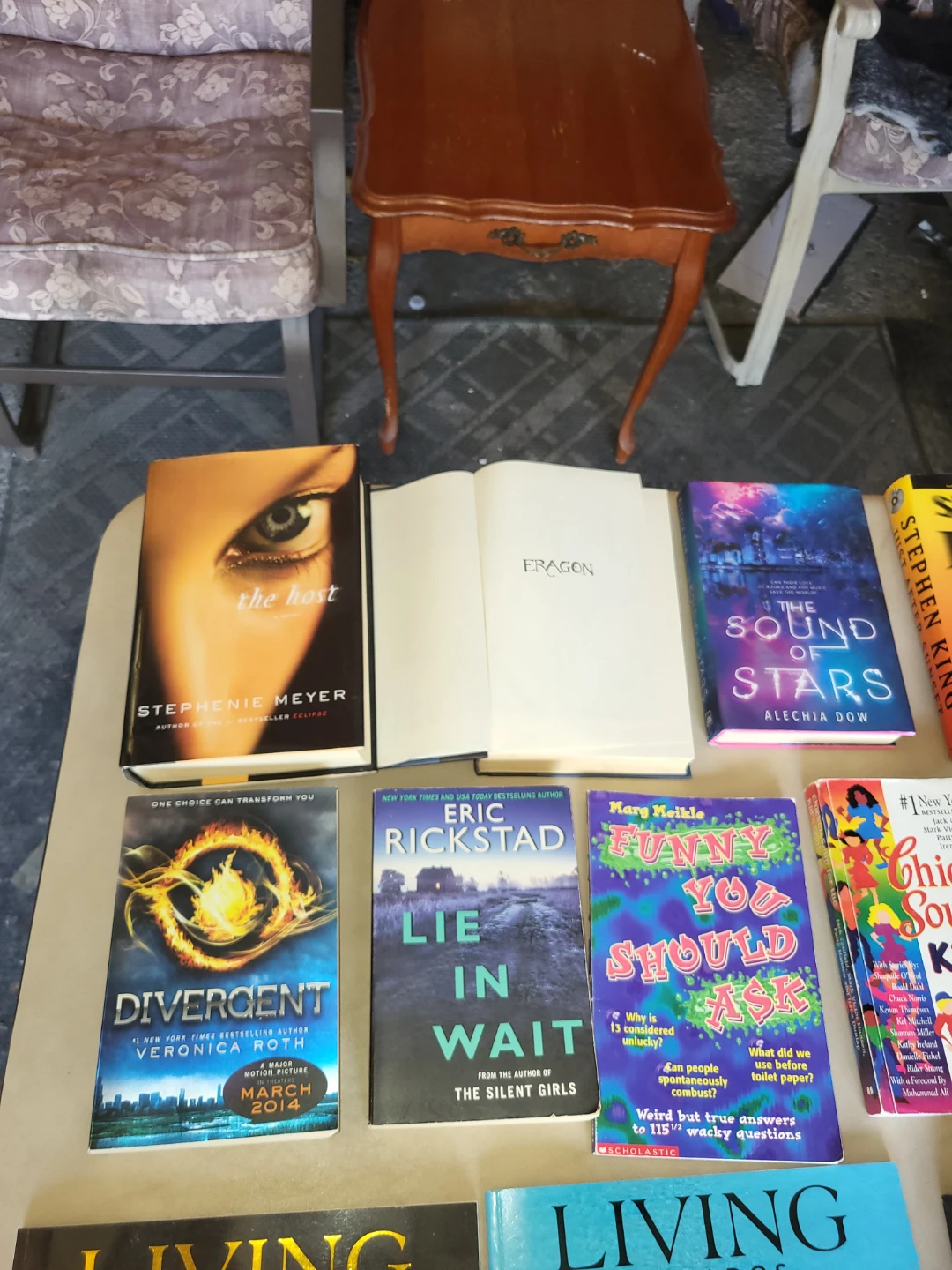 Assorted Book Collection and Knit Scarf - photo 2
