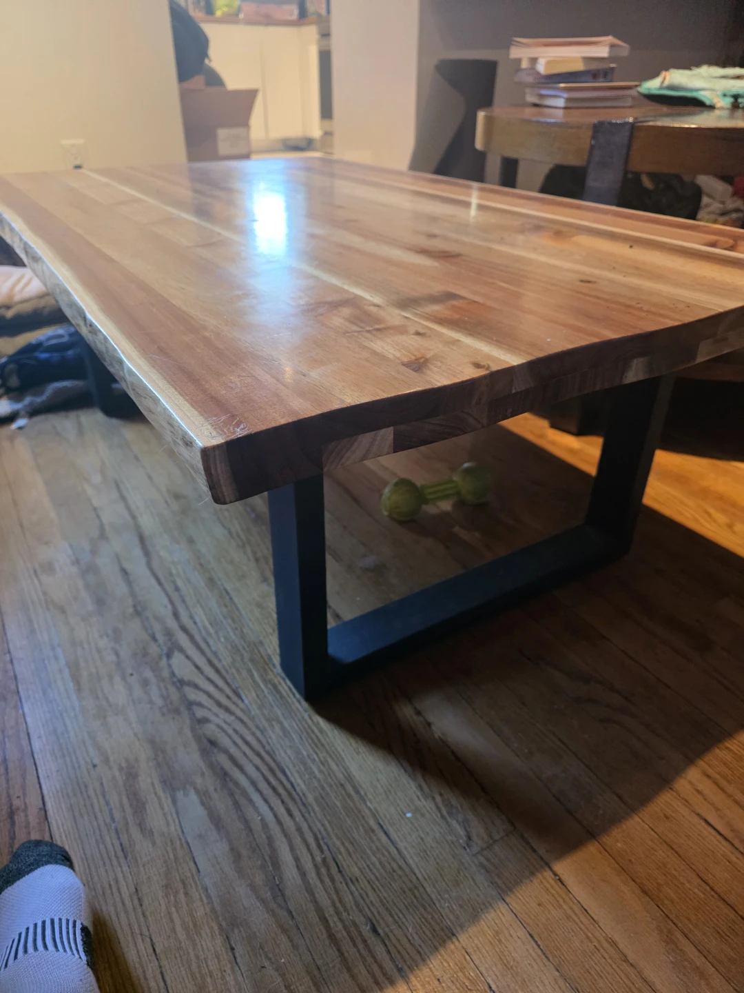 Wood coffee table - photo 2