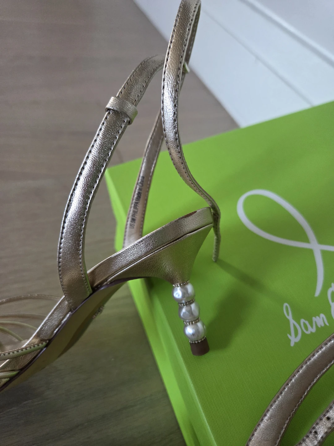 Sam Edelman Philippa Gold Metallic Heels - photo 3