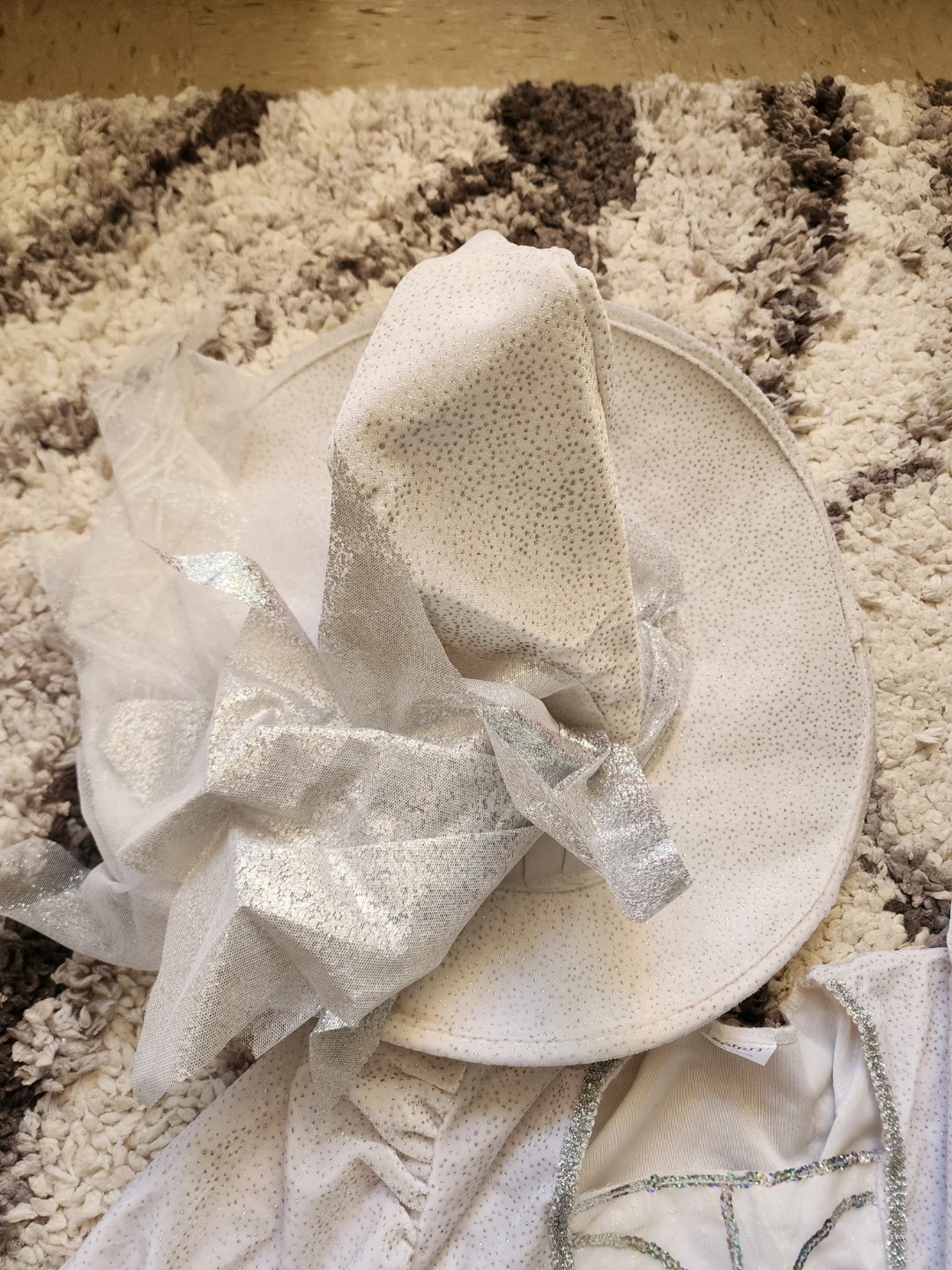 White and Silver Witch Costume