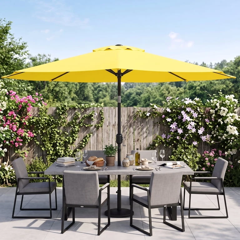 NEW In Box Yellow 9ft Patio Umbrella - photo 3