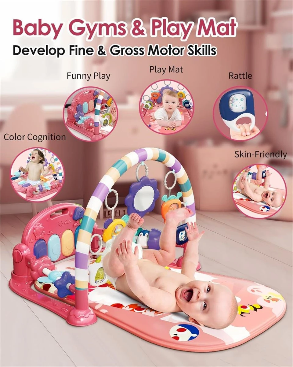 Kick & Play Baby Piano Gym Play Mat - photo 2