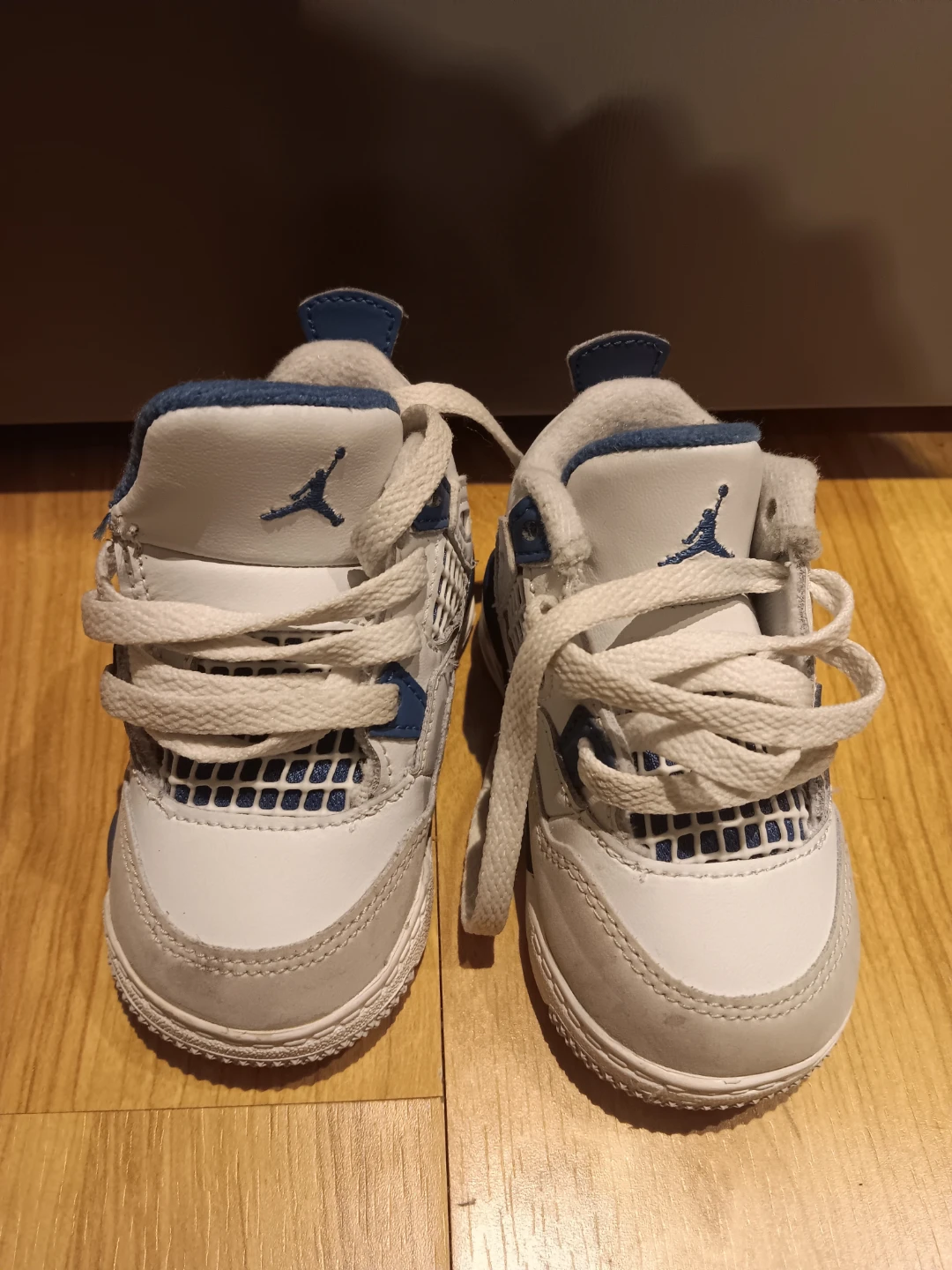 4C Nike Air Jordan 4 Retro Military Blue Toddler - photo 3