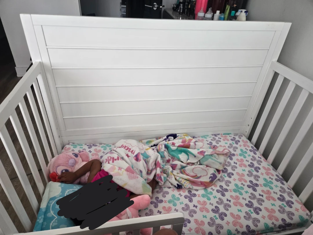 White Wooden Crib - photo 5