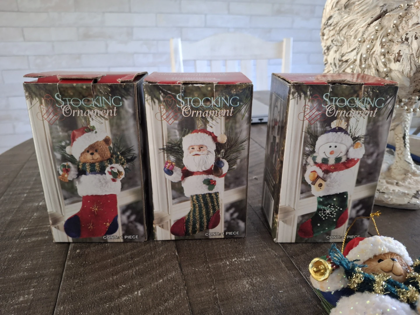 3 stocking ornaments. - photo 2