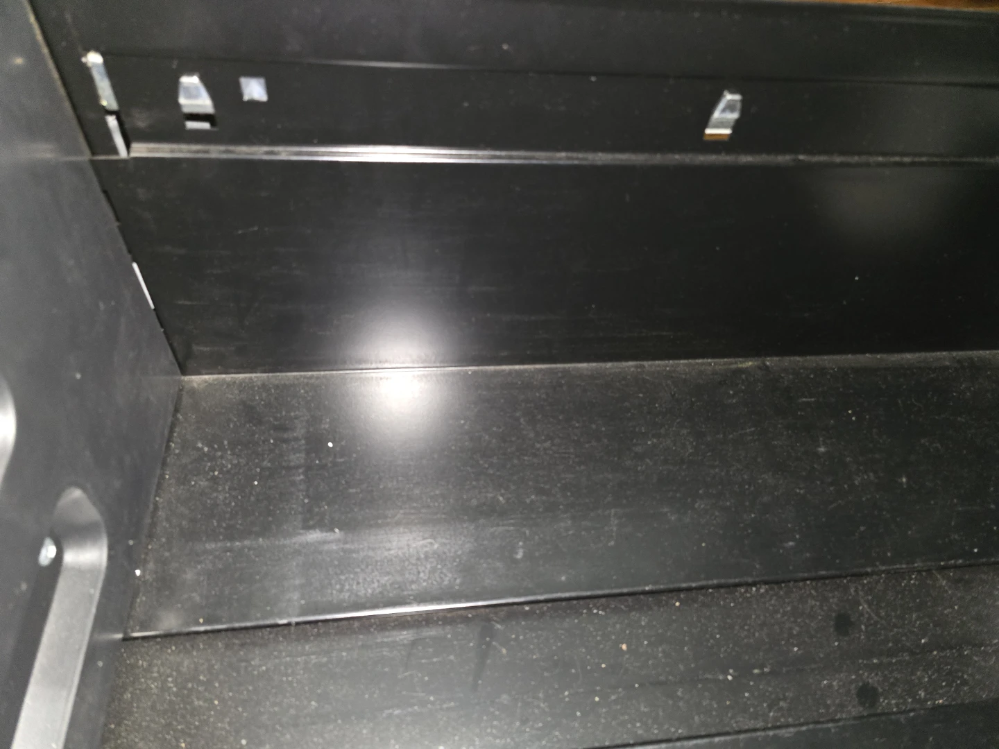 Black 2-Drawer Filing Cabinet - photo 4