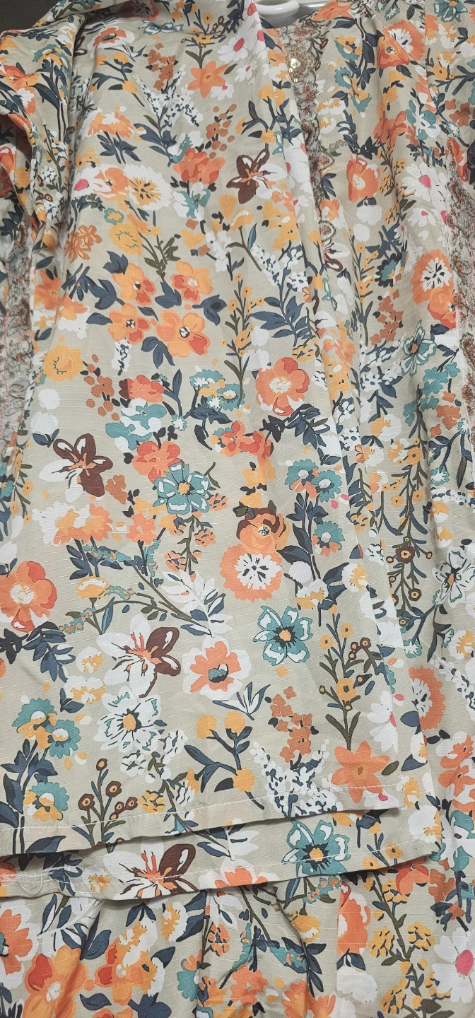 Floral Embroidered Kurta Set - photo 2