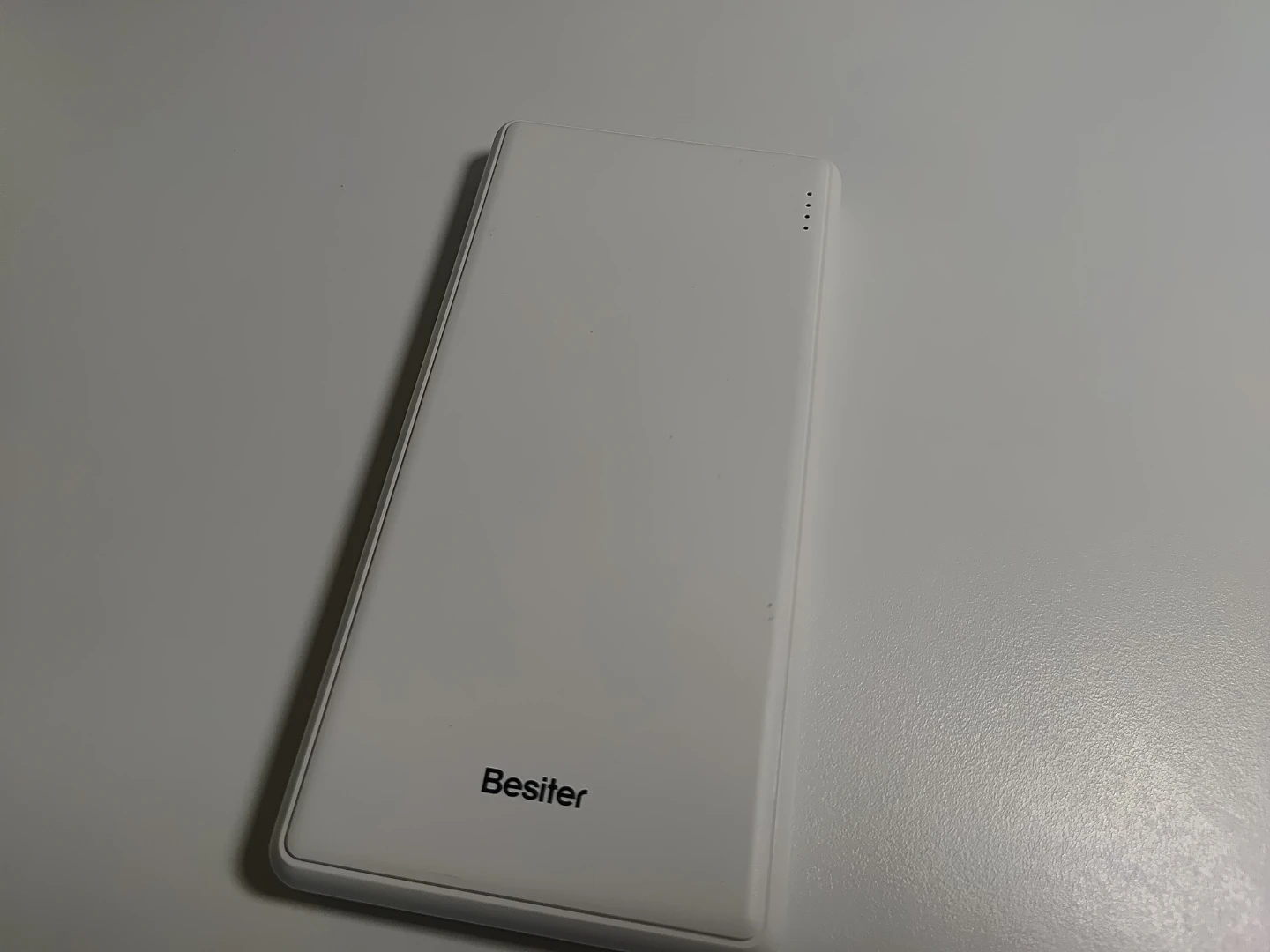 Besiter 10000mAh Power Bank White