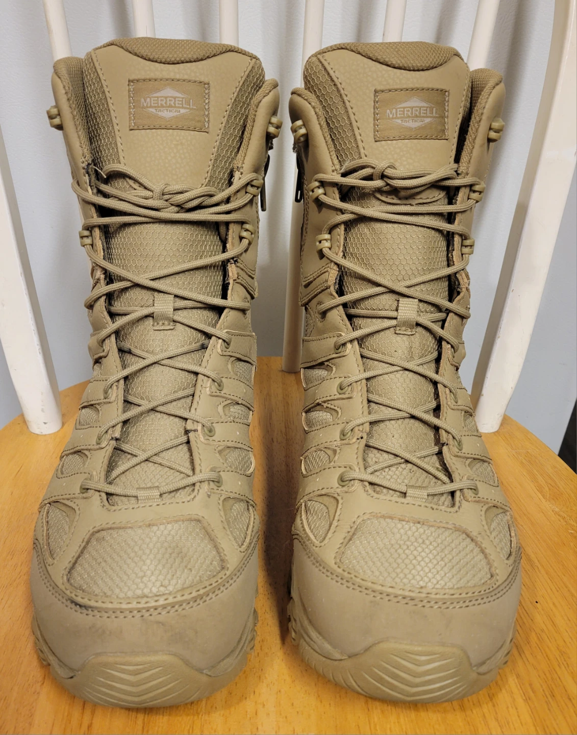 Merrell Moab 3 mens 8" Tactical cream Boots J004107 Sz 13 - photo 4