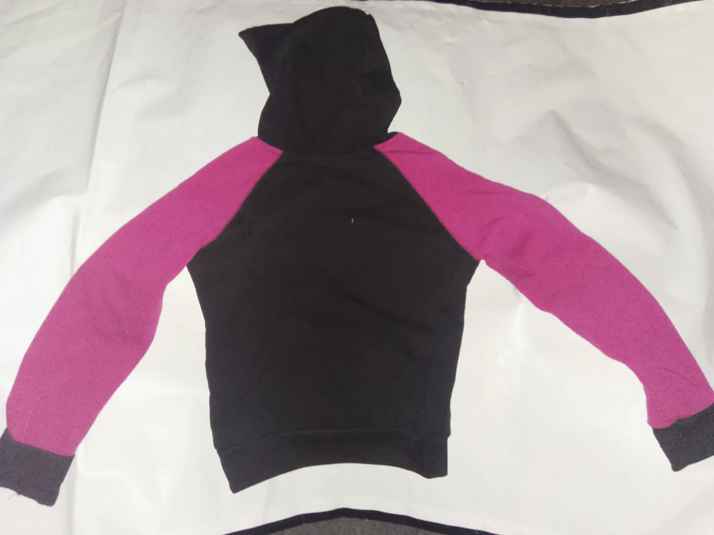 Girls Black and Pink Love Hoodie size 14/16 - photo 5