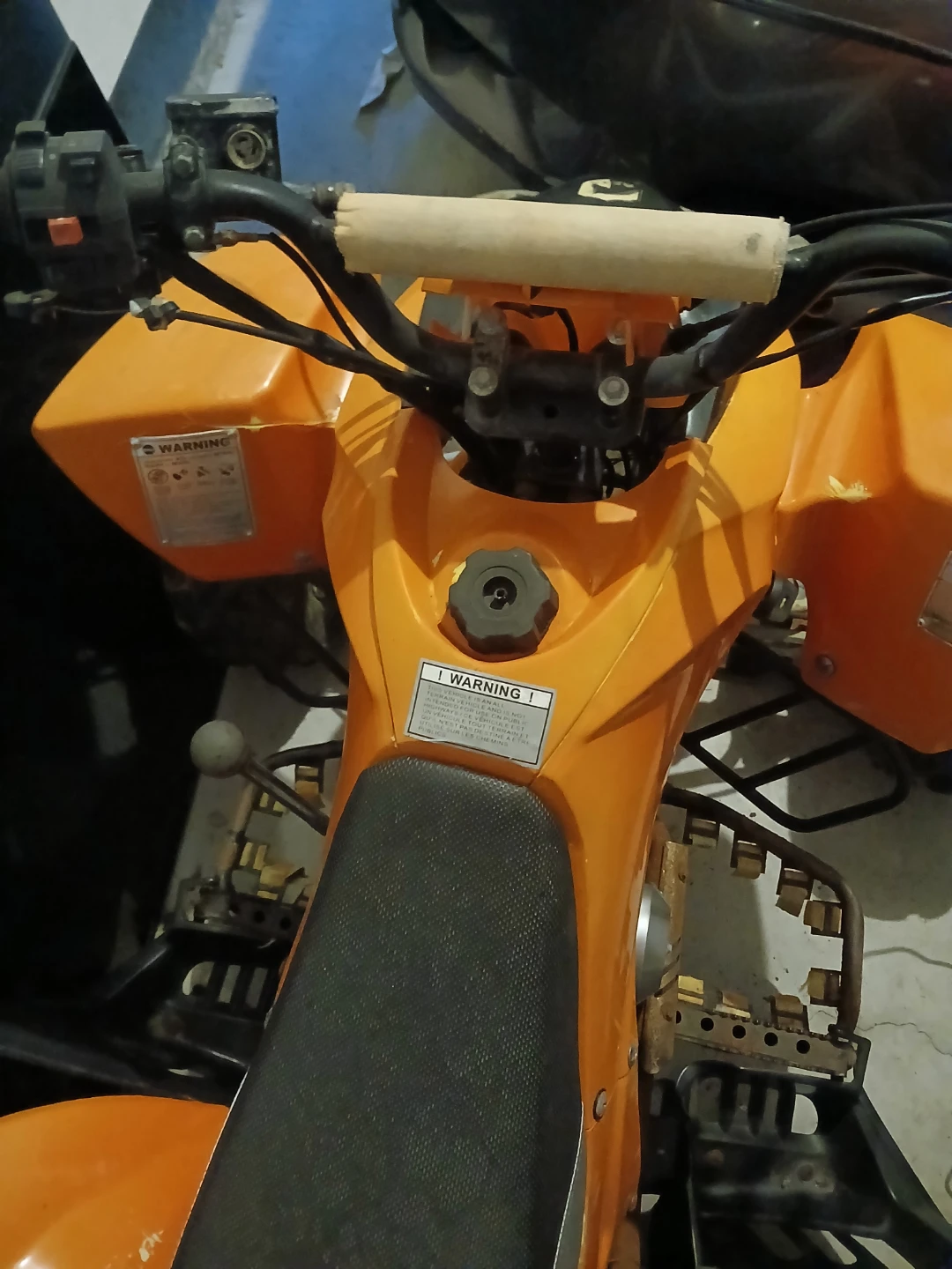 Orange Axa ATV - photo 5