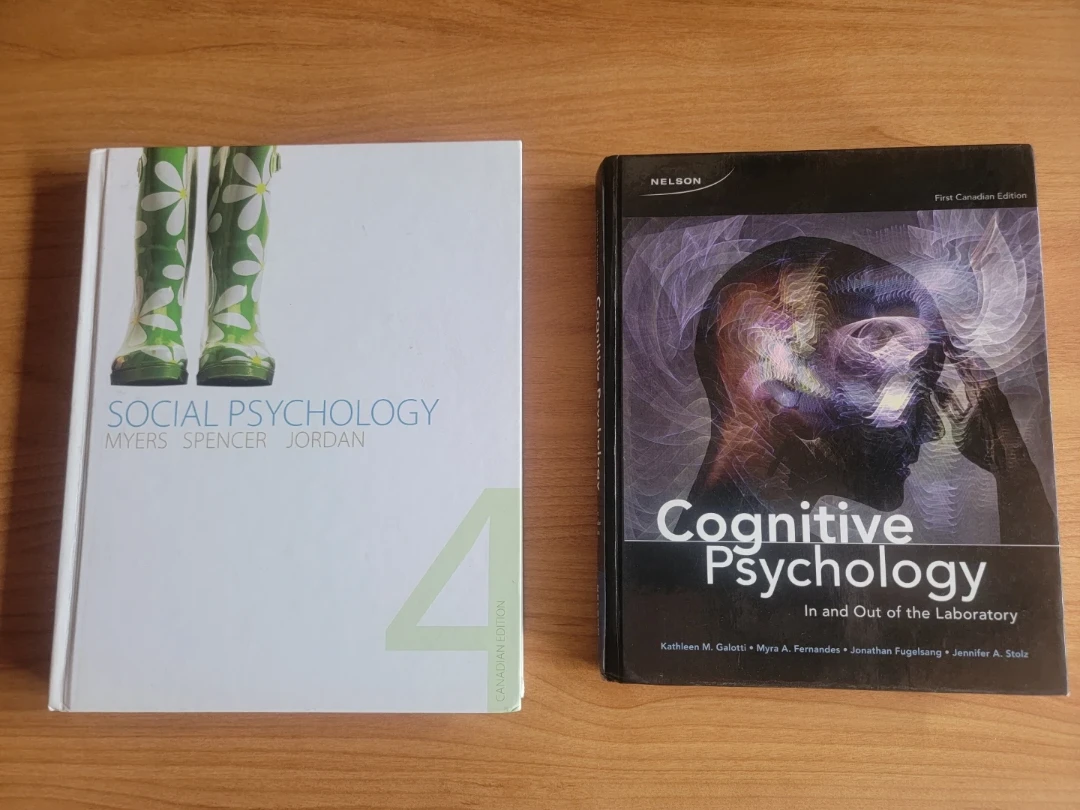 Two Psychology Textbooks