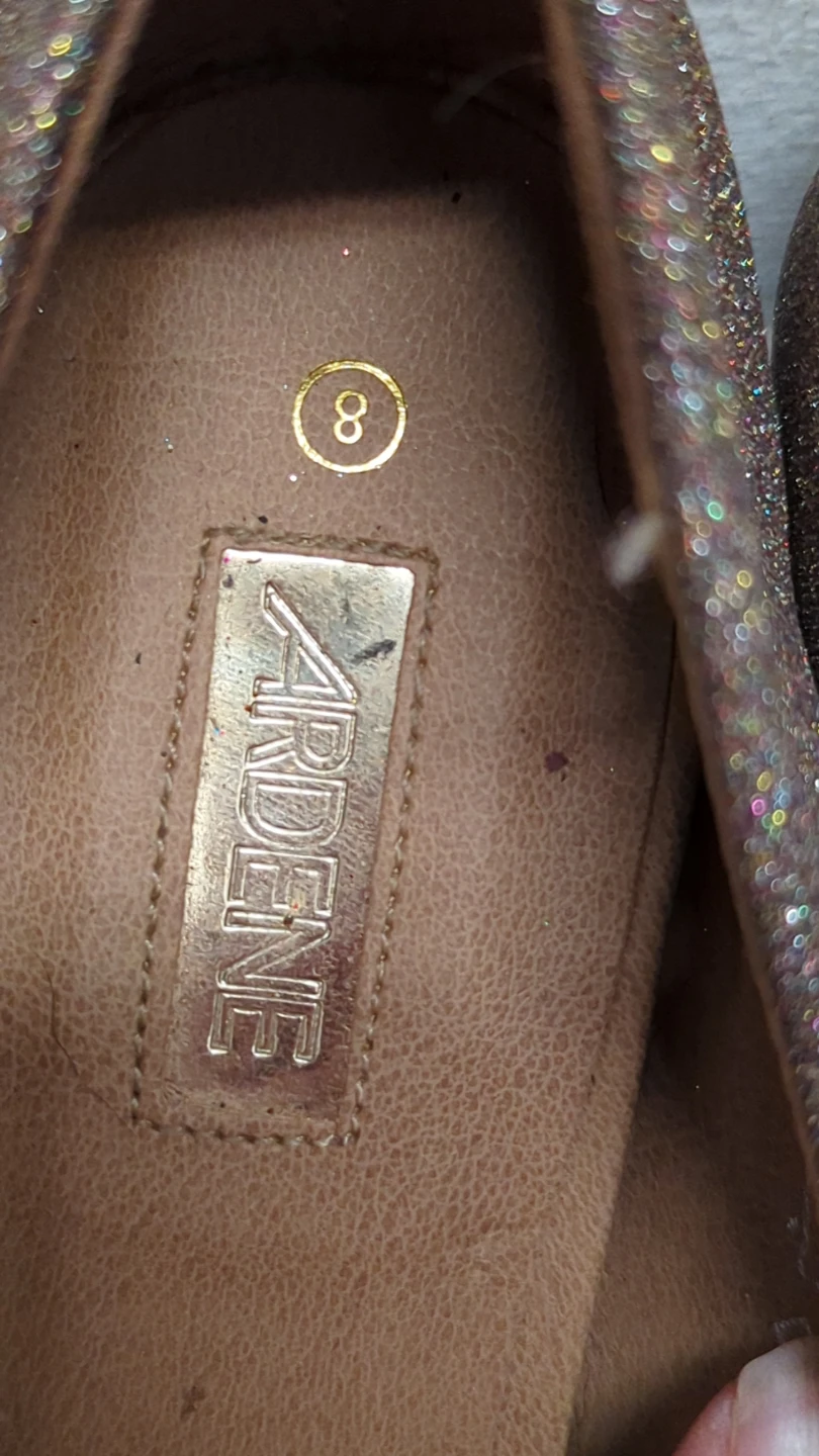 Ardene Glitter Pointed Toe Heels - photo 2