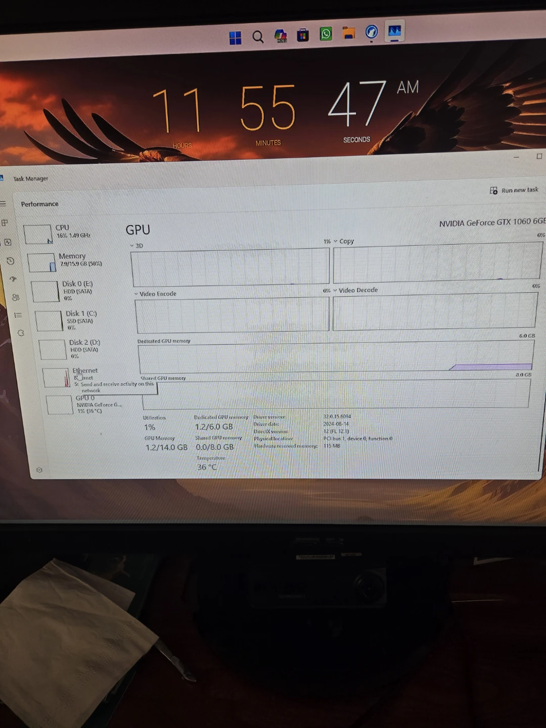 Gigabyte GTX 1060 6Gb - photo 2