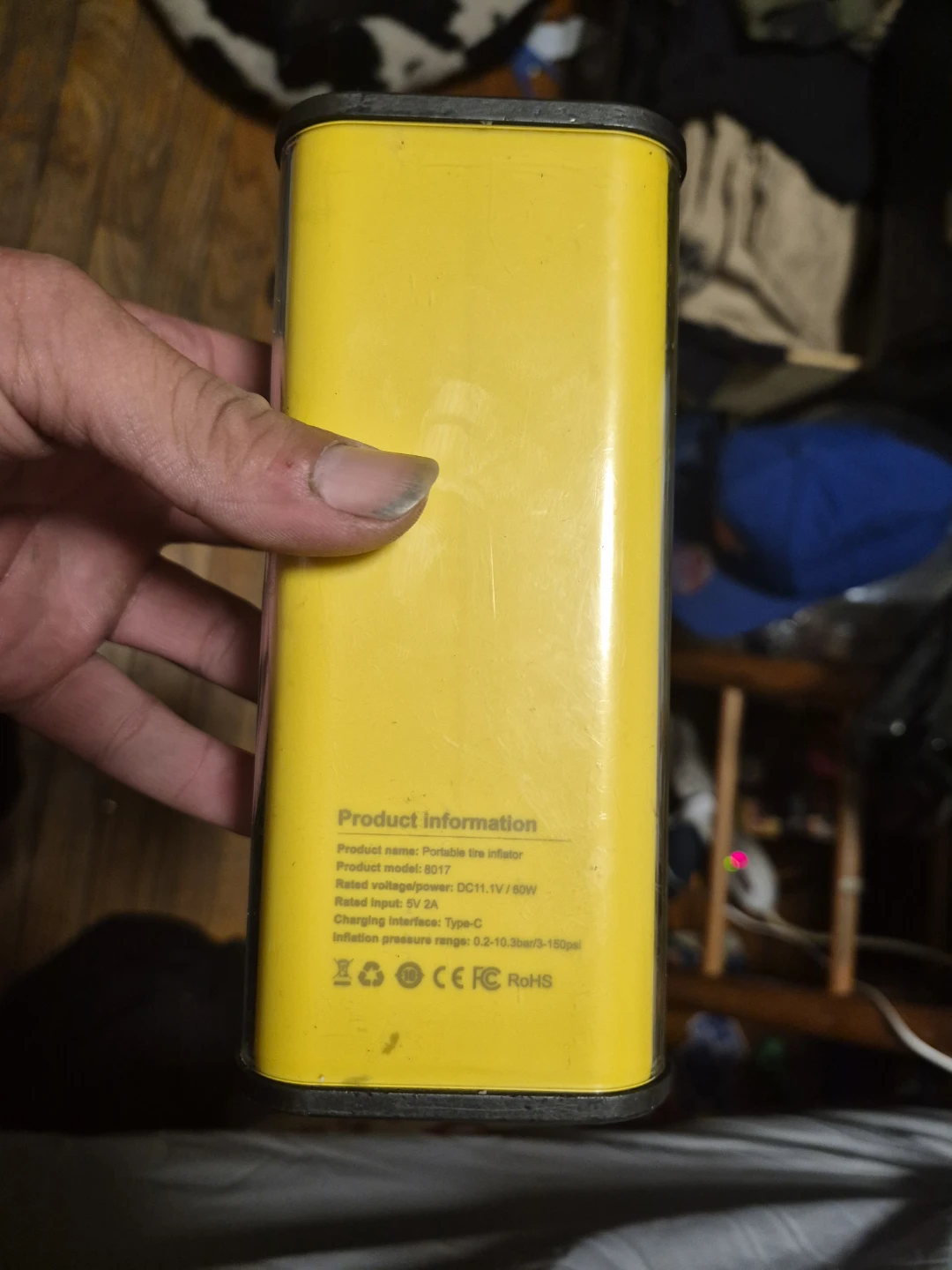 Portable Tire Inflator Model 8017 - photo 2