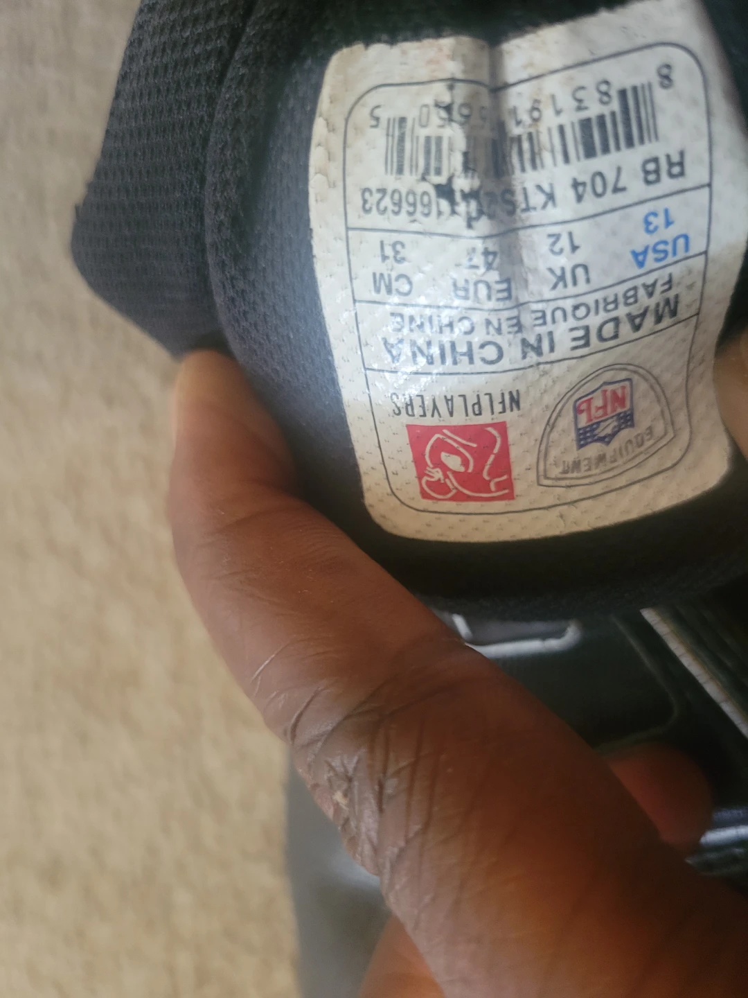 Reebok NFL Football Cleats Size 13 🏈🏉 - photo 3
