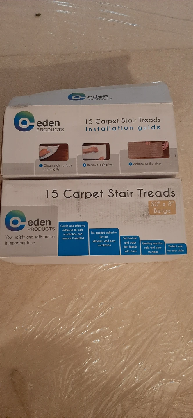 EdenProducts Non Slip Carpet Stair Treads - photo 2