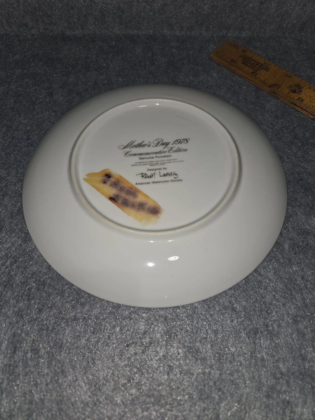 1978 Mother's Day Commemorative Porcelain Plate - photo 4