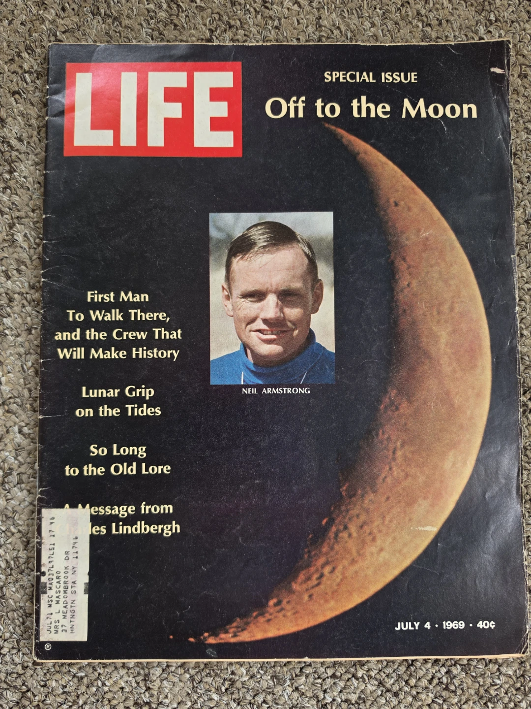 Vintage July 1969 Life Magazine Special Issue