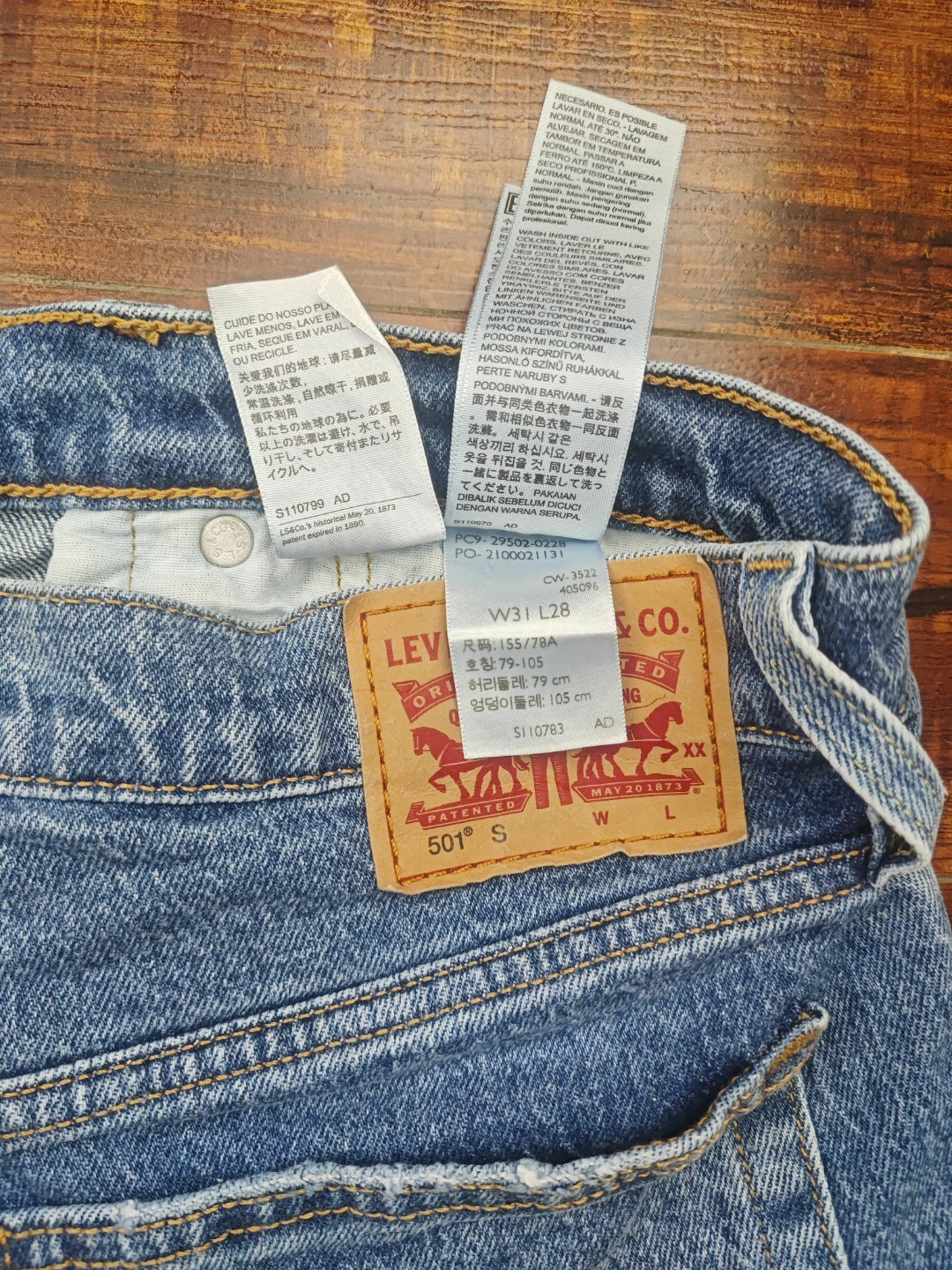 Levi's 501 Original Fit Jeans W31 L28 - photo 3