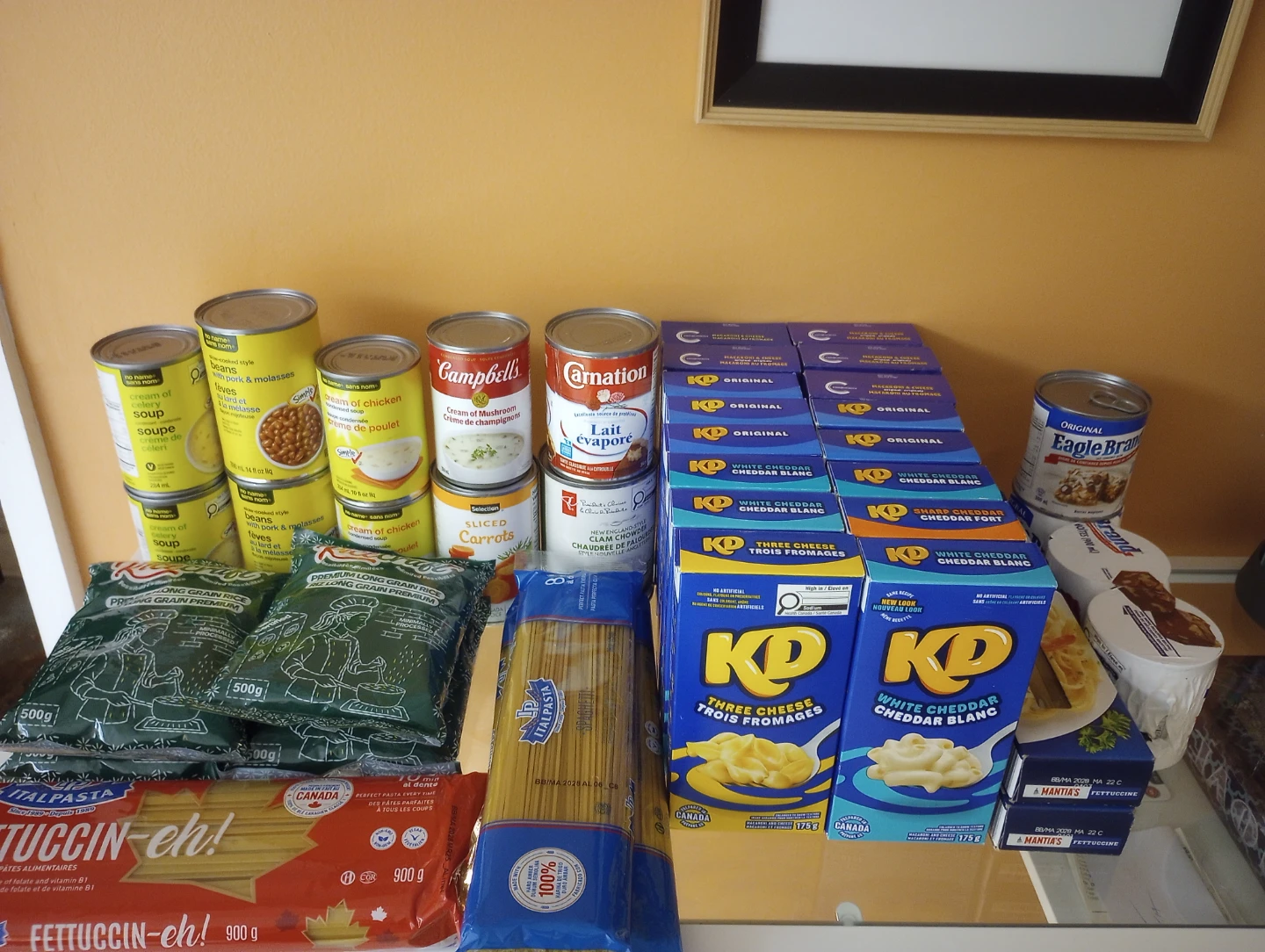 42 Non-Perishable Food Items
