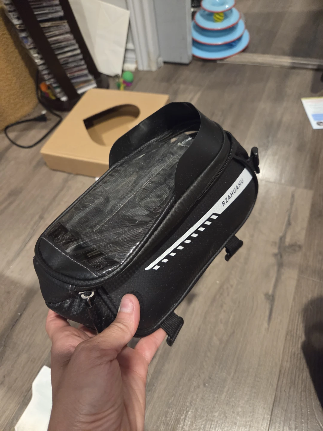 RZAHUAHU Bicycle Top Tube Bag