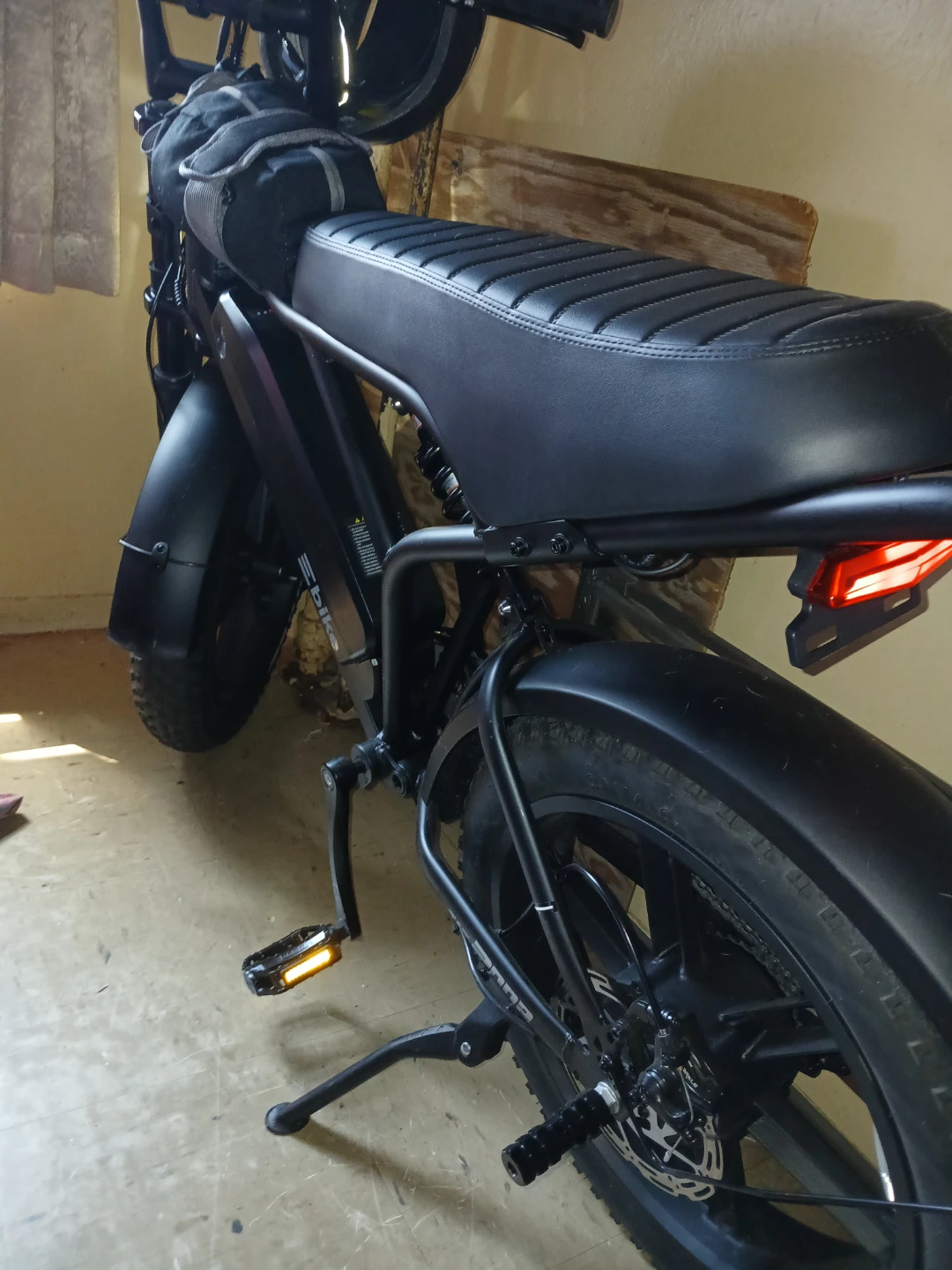 Black Electric Bike with Fat Tires - photo 3