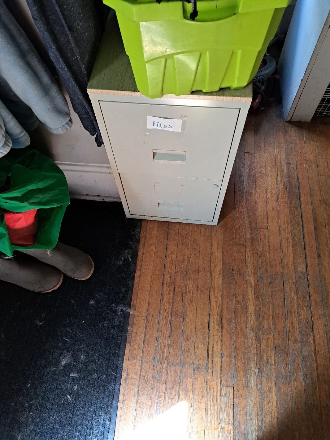 Two-Drawer Metal Filing Cabinet