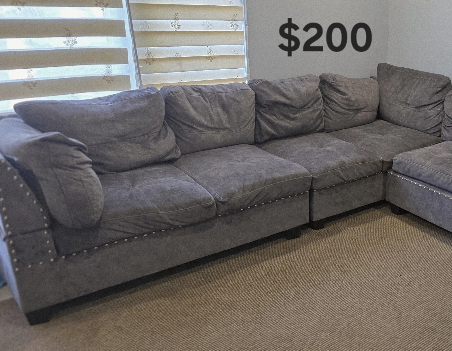 Grey Sectional Sofa