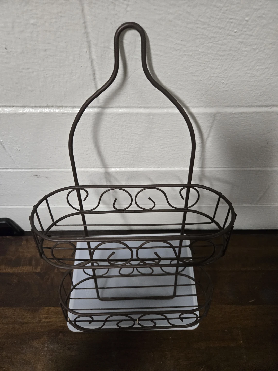 Elegant Home Basics Bronze Scroll Shower Caddy Organizer - photo 4