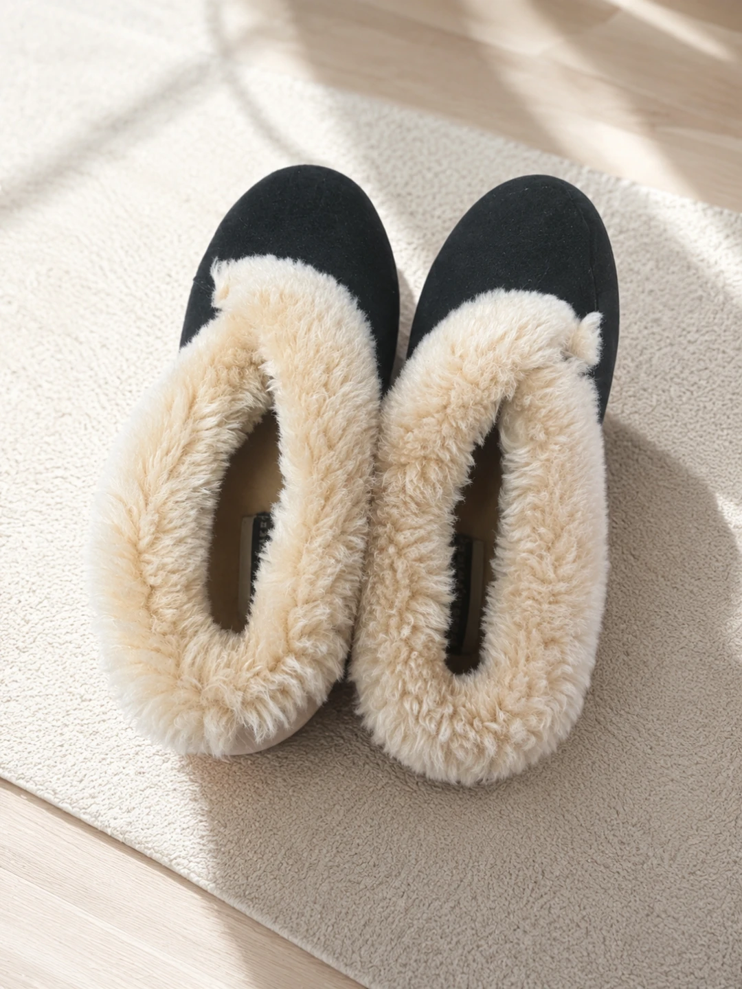 Hush Puppies Faux Fur Lined Slippers