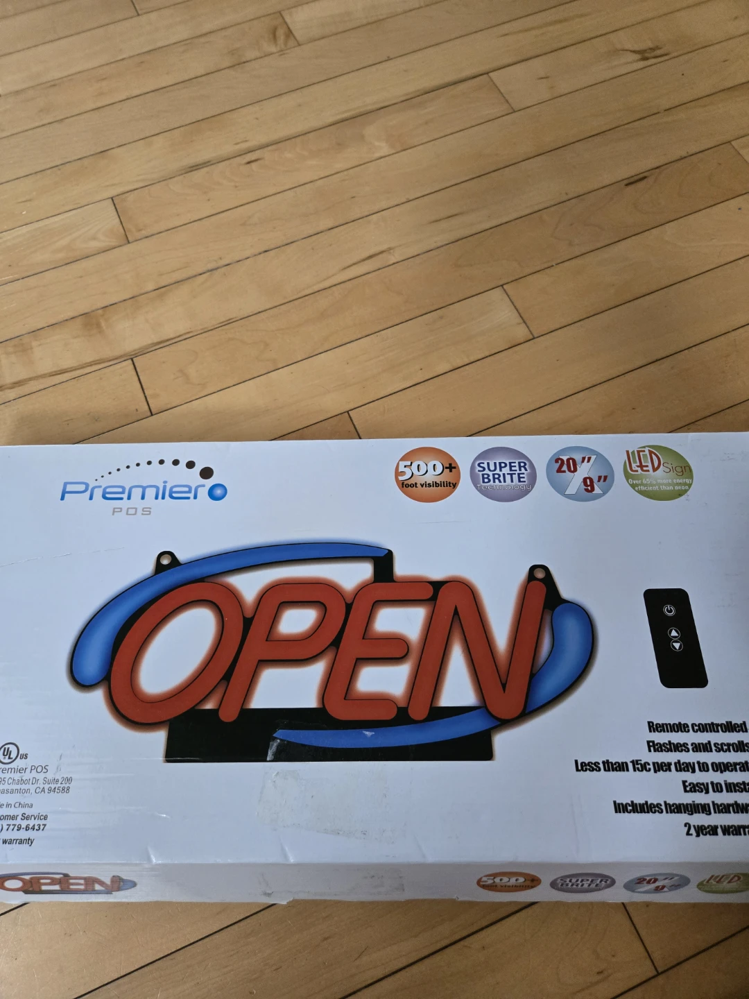 Premier POS LED Open Sign - photo 3