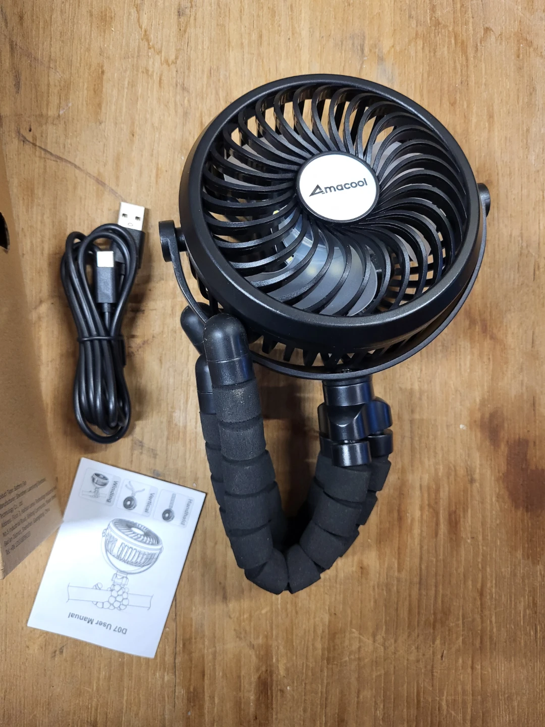Amacool Flexible Battery Fan for Baby Stroller - photo 2