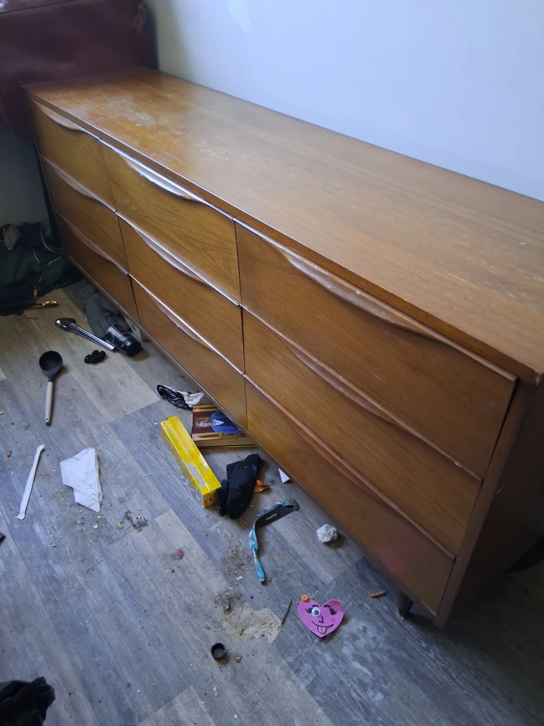 Vintage Mid-Century Wooden Dresser