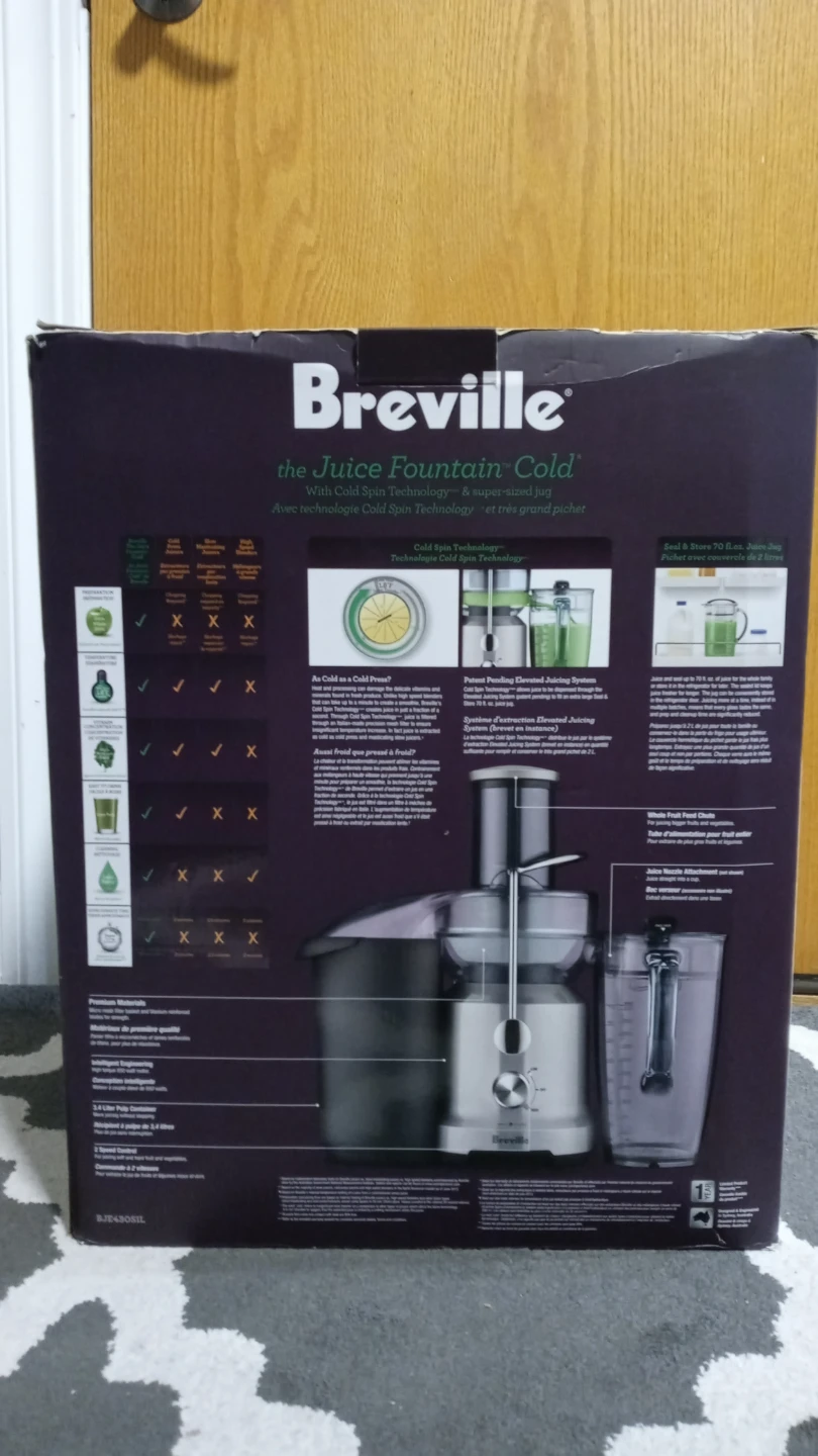 Breville The Juice Fountain Cold Juicer - photo 3