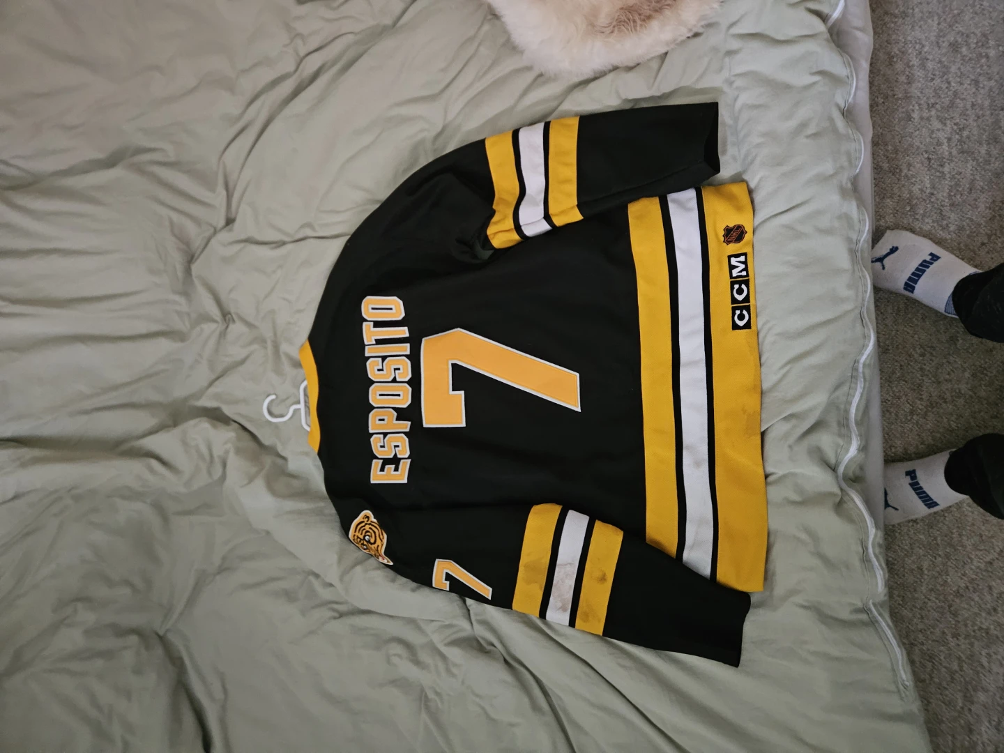 Ray Esposito jersey bosyon bruins
