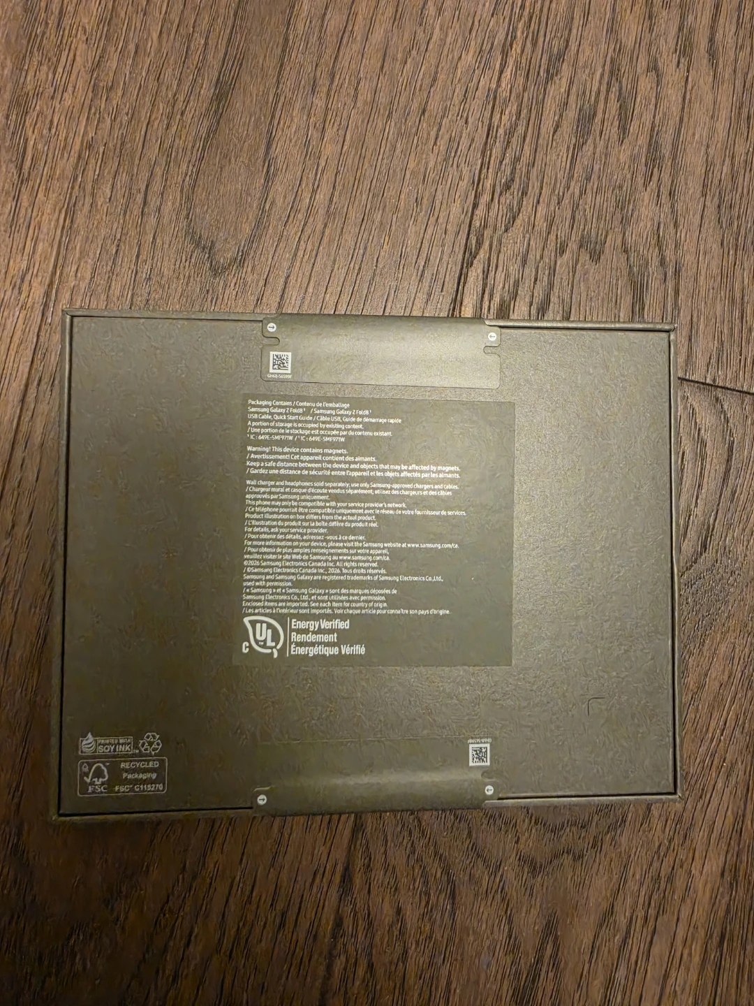 Samsung Galaxy Z Fold 8 256GB Graphite - photo 2