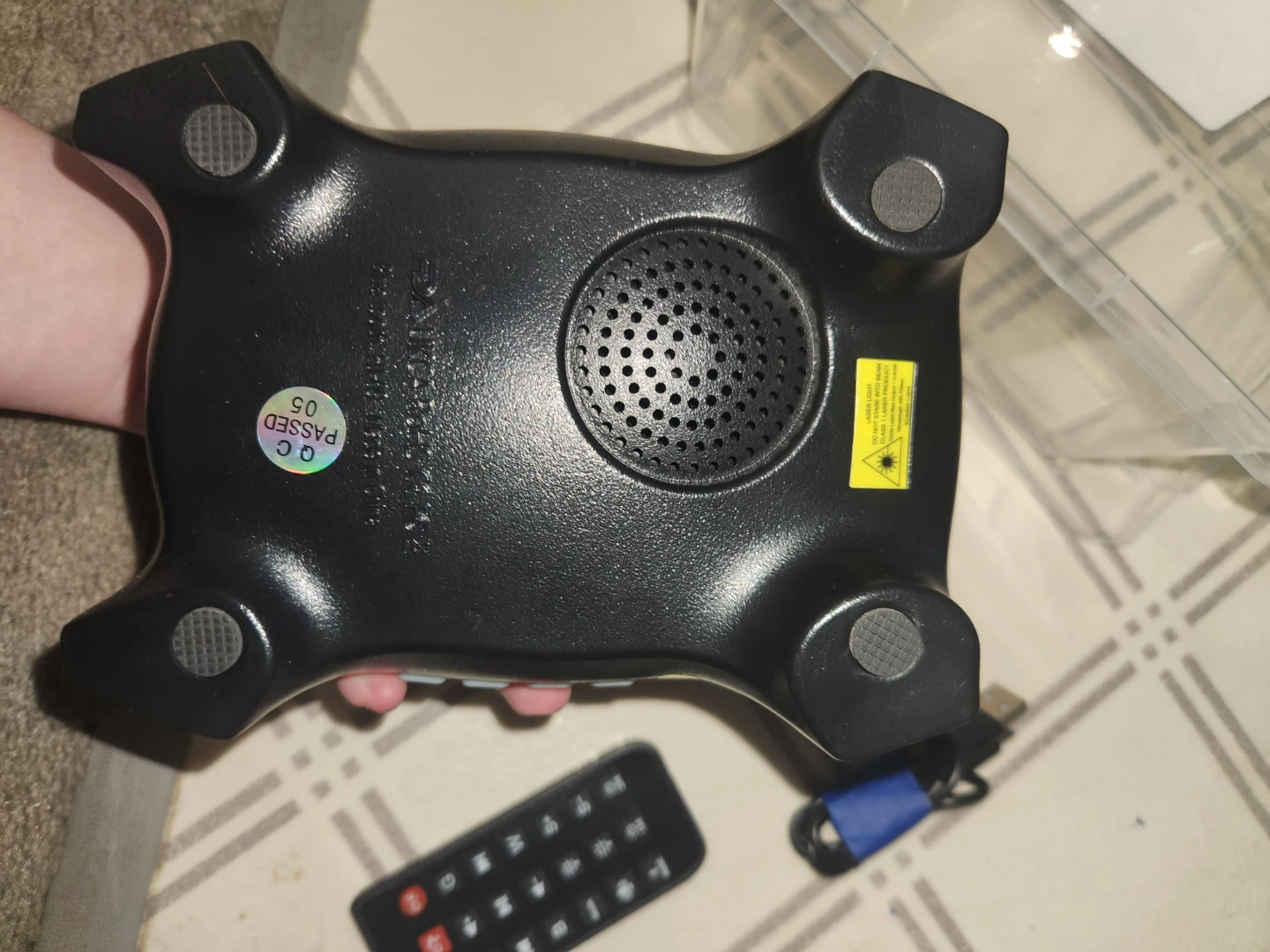Galaxy Light Projector and Speaker with Remote - photo 3