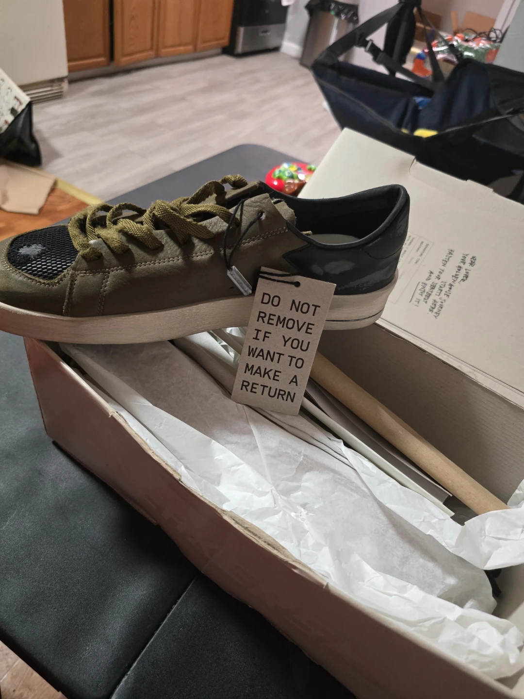 New Golden Goose Stardan Sneakers Size 44 - photo 4