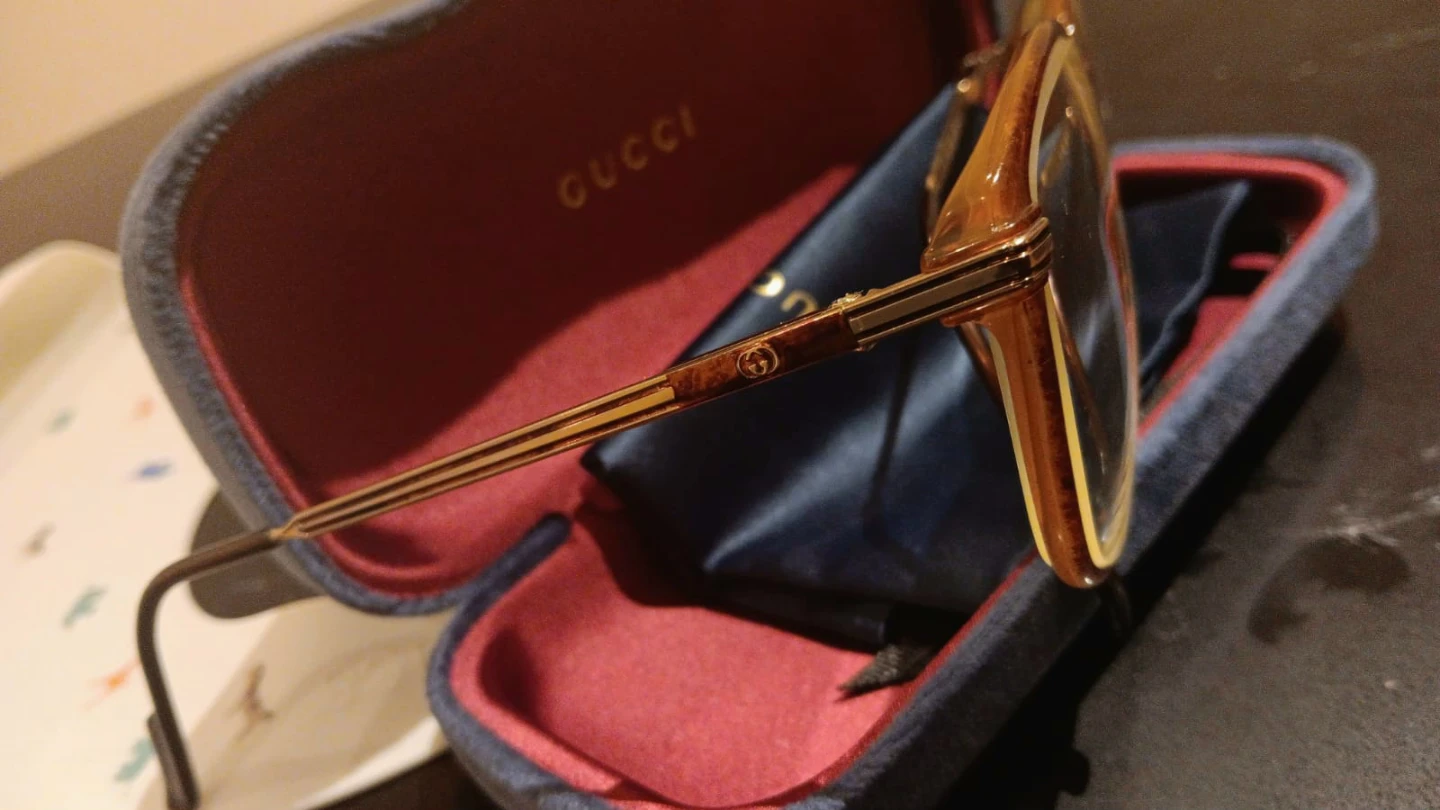 Vintage GUCCI Large Eyeglass Frames - photo 2