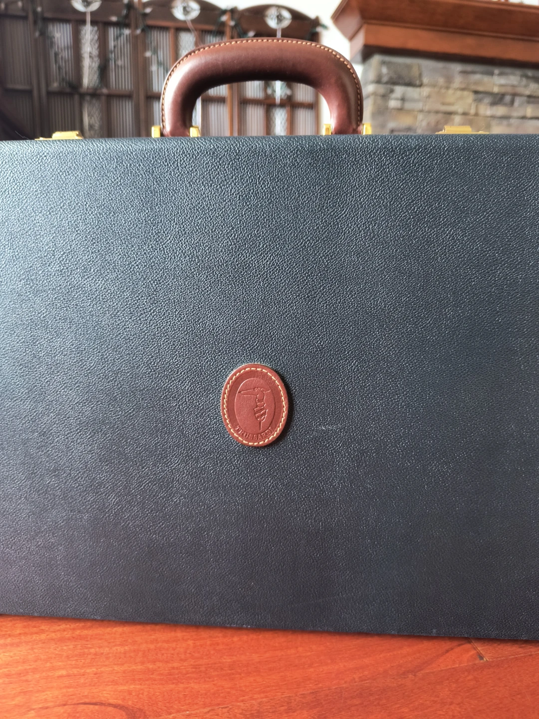 Trussardi Leather Briefcase - photo 2
