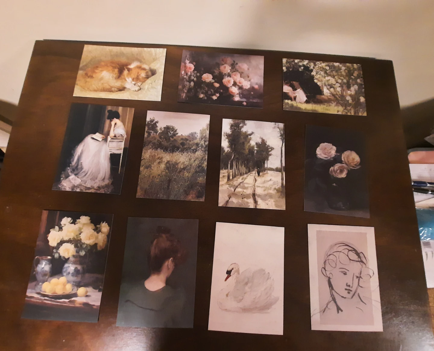 Set of 15 Assorted Art Prints and Postcards - photo 2